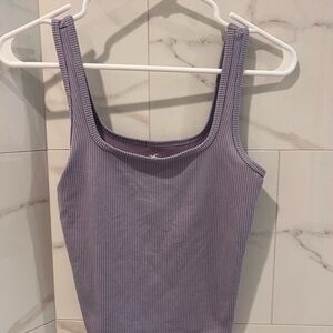 Hollister Purple Ribbed Tank